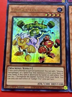 3x Gadget Trio + Dark Magic Mirror Force | 1st Editions | NM | YuGiOh! - Image 3