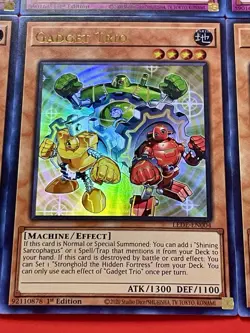 3x Gadget Trio + Dark Magic Mirror Force | 1st Editions | NM | YuGiOh! - Image 5