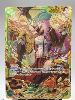 One Piece TCG Jewelry Bonney OP12-118 SEC Alt Art Secret Rebirth Legend EN NM - Image 2