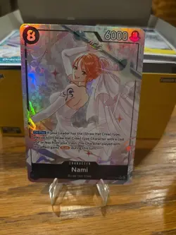 One Piece TCG Nami OP15-086 Alt Art Foil – Adventure on Kami’s Island - Image 1