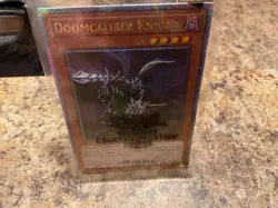 Doomcaliber Knight & Swords of Revealing Light YuGiOh WCS 2024 in original pack - Image 4