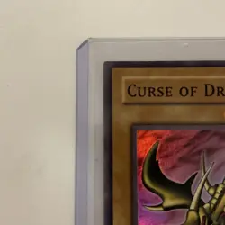 Yugioh Curse of Dragon LOB-066 1st Edition Super Rare - Image 3