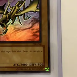 Yugioh Curse of Dragon LOB-066 1st Edition Super Rare - Image 5
