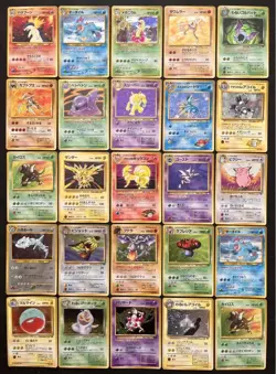 Pokemon Trading Card Game Holo Rare 25 Card Lot Kira Series Charizard Blastoise - Image 1