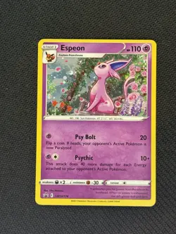 Espeon SWSH174 SWSH: Sword & Shield Promo Cards Holo Pokemon Card - Image 1