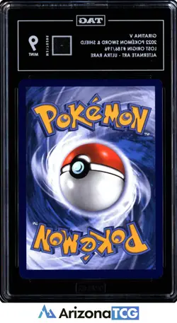 Pokemon 2022 Giratina V 186/196 Alternate Art Ultra Rare Lost Origin TAG 9 - Image 2