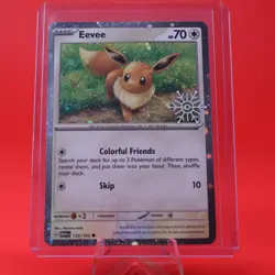 2025 Pokemon TCG Holiday Advent Calendar Stamped 133/165 Eevee - Image 1