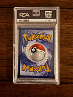 2023 Pokemon Mew En-151 #176 Poliwhirl Illustration Rare PSA 8 - Image 2