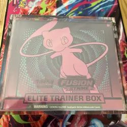Pokemon TCG Fusion Strike Elite Trainer Box ETB - Sealed w/ Acrylic Case - Image 1