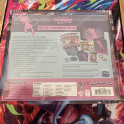 Pokemon TCG Fusion Strike Elite Trainer Box ETB - Sealed w/ Acrylic Case - Image 2