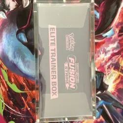 Pokemon TCG Fusion Strike Elite Trainer Box ETB - Sealed w/ Acrylic Case - Image 5
