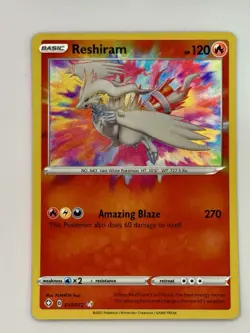 Reshiram Shining Fates 017/072 Pokemon Amazing Rare Gem Mint 💎 - Image 4