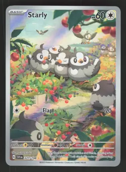 Starly 221/198 Pokemon TCG SV01: Scarlet & Violet Base Set NM - Image 1