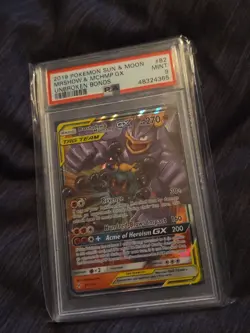 Marshadow & Machamp GX 82/214 - Pokemon Unbroken Bonds PSA 9 Mint - Image 3