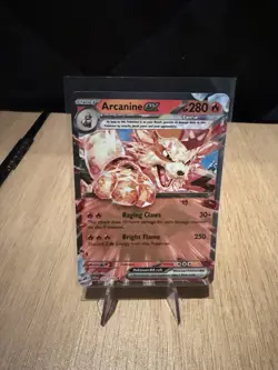 Pokemon Scarlet and Violet - ARCANINE EX ULTRA RARE - 032/198 - NM - Image 1