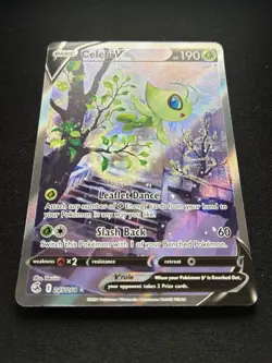 Pokemon: Celebi V Alternate Full Art 245/264 Fusion Strike - Image 2