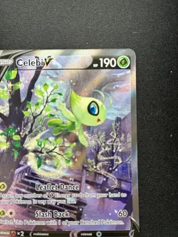 Pokemon: Celebi V Alternate Full Art 245/264 Fusion Strike - Image 3