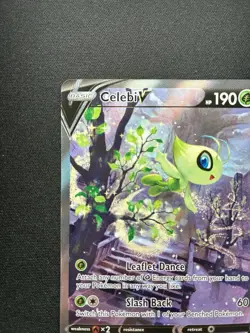 Pokemon: Celebi V Alternate Full Art 245/264 Fusion Strike - Image 4