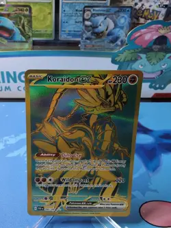 Koraidon ex - 245/091 - Pokemon Paldean Fates Hyper Rare Card NM - Image 1
