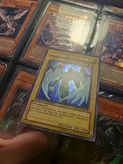 Yugioh: Elemental Hero Avian EHC1-EN001 Secret Rare Limited Edition - Image 2