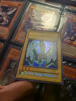 Yugioh: Elemental Hero Avian EHC1-EN001 Secret Rare Limited Edition - Image 3