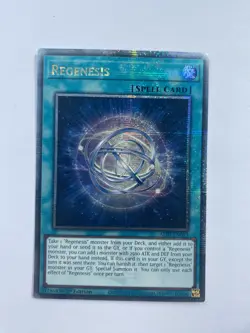 Yu-Gi-Oh ALIN-EN059 Regenesis Quarter Century Secret Rare 1st NM - Image 1