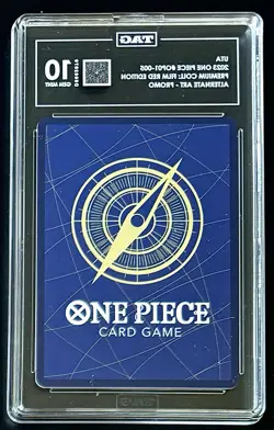 TAG 10 One Piece OP01-005 R Uta - ENG - Foil - Film Red - Graded - Image 2
