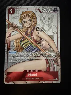 CARTE ONE PIECE - 25TH EDITION - OP01-016 - NAMI MINT - Image 1