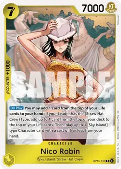 One Piece TCG - [OP15-109] - Nico Robin (OP15-109) Adventure on Kami's Island - Image 1