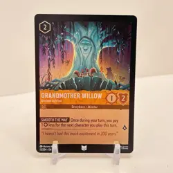 Disney Lorcana Winterspell Grandmother Willow Ancient Advisor Foil 13/204 NM - Image 1