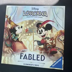 Disney Lorcana Fabled Illumineer's Trove Ravensburger Mickey Mouse Box - Image 1