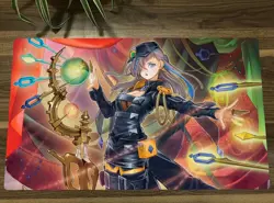 YGO Witchcrafter Haine Playmat CCG TCG Mat Trading Card Game Mat Free Bag - Image 1