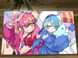 YGO Playmat Live Twin Lilla & Ki-sikil CCG TCG Pad Custom Card Game Mat - Image 1