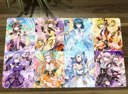 YGO Doremichord Deck Playmat CCG TCG Mat Trading Card Game Mat Free Bag - Image 1