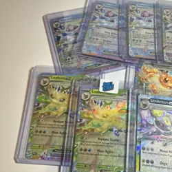 Pokemon TCG Holo Full Art Card Lot 5x Umbreon ex Vaporeon ex English Nintendo - Image 2