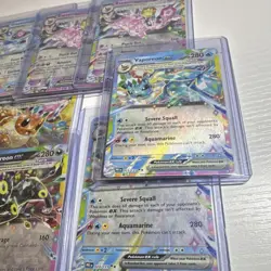 Pokemon TCG Holo Full Art Card Lot 5x Umbreon ex Vaporeon ex English Nintendo - Image 4