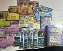 Pokemon TCG Holo Full Art Card Lot 5x Umbreon ex Vaporeon ex English Nintendo - Image 5