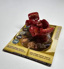 Bakugan Battle Brawlers Pyrus Fourtress 680G B2 w/ Card - Image 2