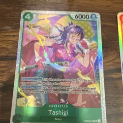 One Piece Card Game EB03 Foil Character Card Lot 5x Kikunojo Law Teach Uta - Image 5