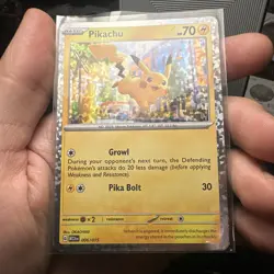 Pikachu 006/015 Holo McDonald's Promo Pokemon Card 2023 LP - Image 4
