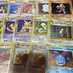 Pokemon Trading Cards Old Japanese Version 22 Card Lot Vintage Collection - Image 3