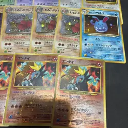 Pokemon Trading Cards Old Japanese Version 22 Card Lot Vintage Collection - Image 4
