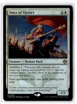 Voice of Victory 33 Tarkir: Dragonstorm Foil NM - Image 1