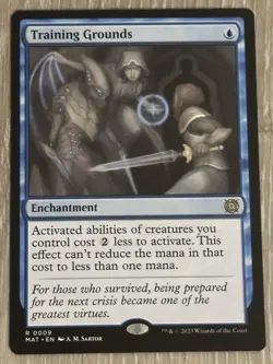 MTG - Training Grounds NM - March of the Machine: The Aftermath MAT 0009 - Magic - Image 1