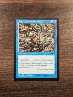 Steal Enchantment Tempest Regular MTG MP - Image 1