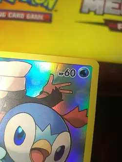 Pokemon TCG 2019 Secret Rare Piplup Holo Full Art 239/236 Sm-Cosmic Eclipse - Image 4