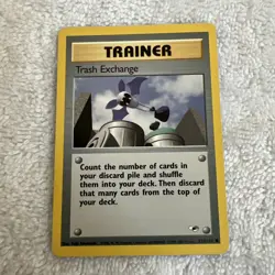 Trash Exchange Gym Heroes Pokemon Card - Image 1