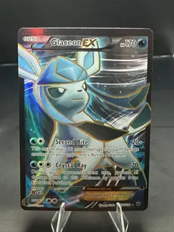 Pokemon Glaceon EX 116/124 Ultra Rare Fates Collide Pokemon - Image 2