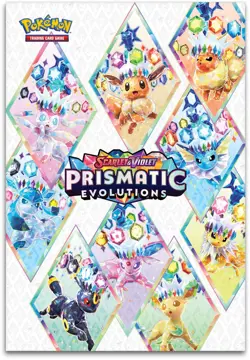 2025 Pokemon Prismatic Evolutions Master Set Complete + UPC, ETB, PC ETB Promos - Image 1