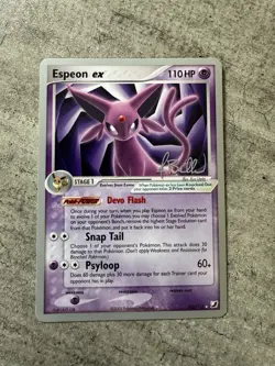 Pokemon Card 2006 World Championship Decks Espeon EX Jimmy Ballard 102/115 LP+ - Image 1